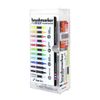 KARIN Brushmarker Junior 11 Basic Colours +1 Blender Set,Black