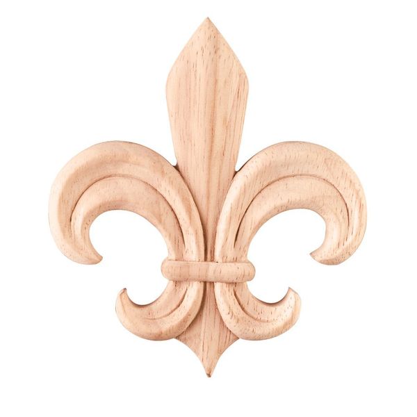 Box of 10- Fleur de lis Pressed Appliques