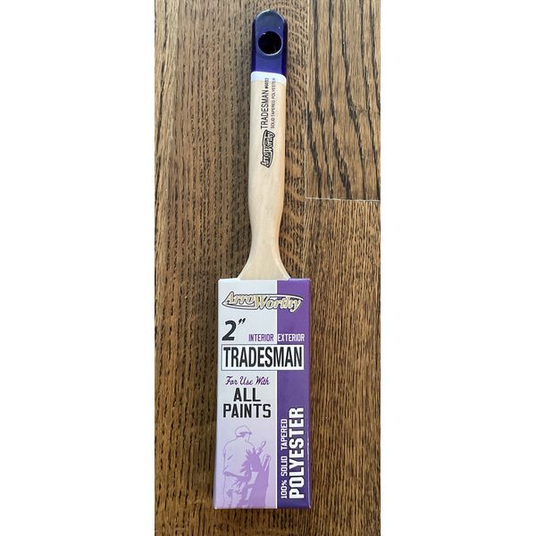 ArroWorthy 6032 2” Tradesman Flat Polyester Blended Wood Sash Paint Brush 2 in.