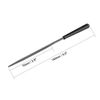 Sourcingmap 5Pcs Second Cut Steel Triangular Needle File with Plastic Handle, 3mm x 140mm