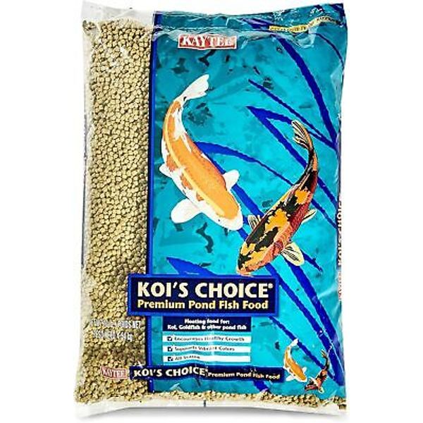 Kaytee Koi's Choice Koi Floating Fish Food, 10 Pound 160 Ounce (Pack of 1)