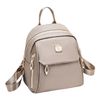 BellStack Women's Backpack, Small, Waterproof, Lightweight, Nylon, Water Repellent, Mini Backpack, Stylish, beige
