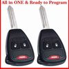 2 For 2006 2007 2008 2009 Dodge Ram Models Keyless Entry Key Car Remote Fob