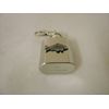 1oz hip flask keyring with carp badge