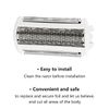 YanBan Replacement Shaving Foil Head for Philips YS534 BG2024 BG2025 GB2026 BG2028 BG2036 BG2038 BG2040 XA2029 XA525 BRL130 BRL140 BRE620 BRE640 BRE650 BRE630 TT2021 YS522 YS524 TT2022 TT2030