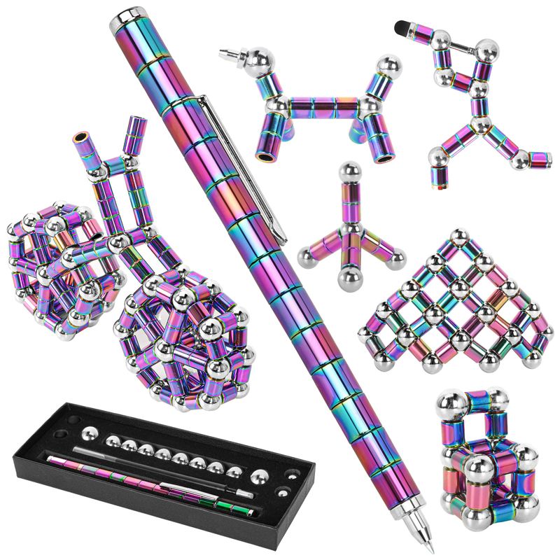 Fidget Pen Magnet Toys Fidget Toys Magnetic Pen Funny Pens Gifts for ...