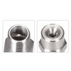 sourcing map Full Cone Tip, 1/8BSPT Stainless Steel Wide Angle Nozzle, 2 Pcs