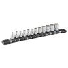 TONE Socket Set (Hexagonal with Holder) HSB212 Insertion Angle 0.25 inch (6.35 mm) (1/4 inch) Insertion 12 Pieces