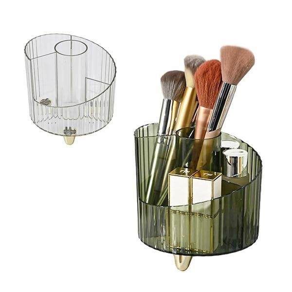 Acrylic Round Brush Holder for Nail Art Beauty Supplies Storage (WD7385A)