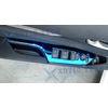 4pcs/Set Blue Window Rise Down Switch Door Lock Panel Cover For Civic 2016-2021