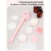 Electric Body Brush for Shower, Rotating Back Scrubber, Waterproof Rechargeable, Deep Cleansing