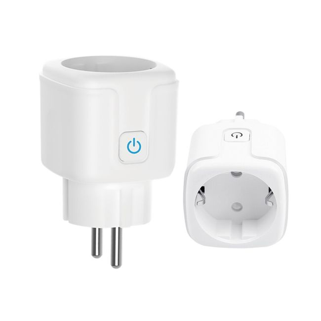 WiFi Smart Plug Bluetooth-compatible Wireless Remote Control Power Socket  for Water Heater Air Conditioner UK Plug, 20A 