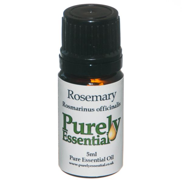 Rosemary Essential Oil 5ml Pure and Natural, Purely Essential