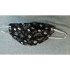 Handmade Fabric Face Mask - Reusable Bandanna Black