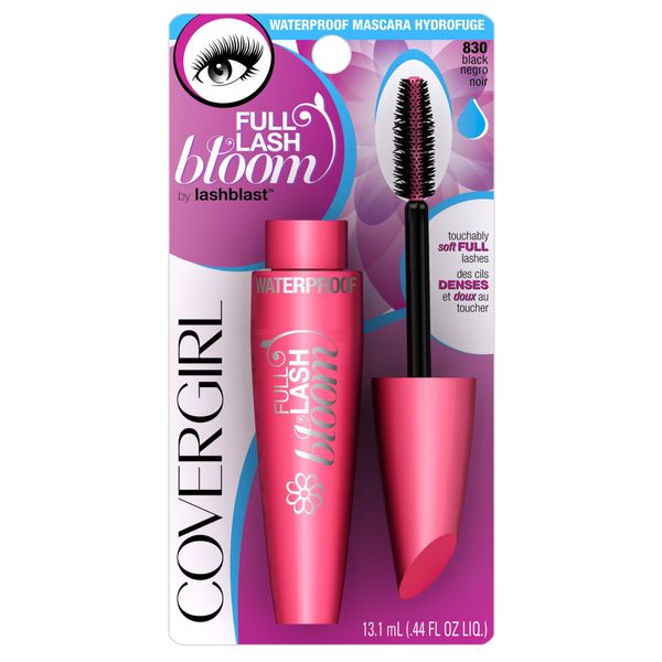 COVERGIRL Full Lash Bloom by Lashblast Waterproof Mascara Black .44 fl oz (13.1 ml) (Packaging may vary)