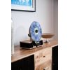 Fuse Wrap Vertical Vinyl Record Player Radio, Bluetooth, Alarm Clock - Bamboo