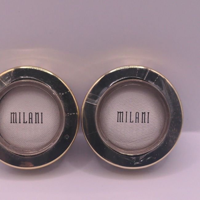 Milani Bella Eyes Gel Powder Eyeshadow  07 Bella White  SEALED lot of 2