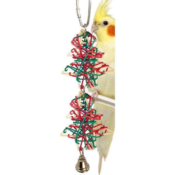 Bonka Bird Toys 1542 Duo Christmas Tree Parrot cage Parakeet Cockatiel Conure