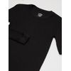 Duofold Boys Light Weight Double Layer Thermal Shirt, Black, Small