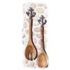 High Tide wooden Salad Servers Anchors