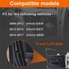 VEELECP Door Lock Actuator Compatible with 2008-2012 EX35, 2014-2017 QX50 Front Left Driver Side
