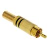 Valueline Connector RCA Male Metal Gold [VGAP24900B]
