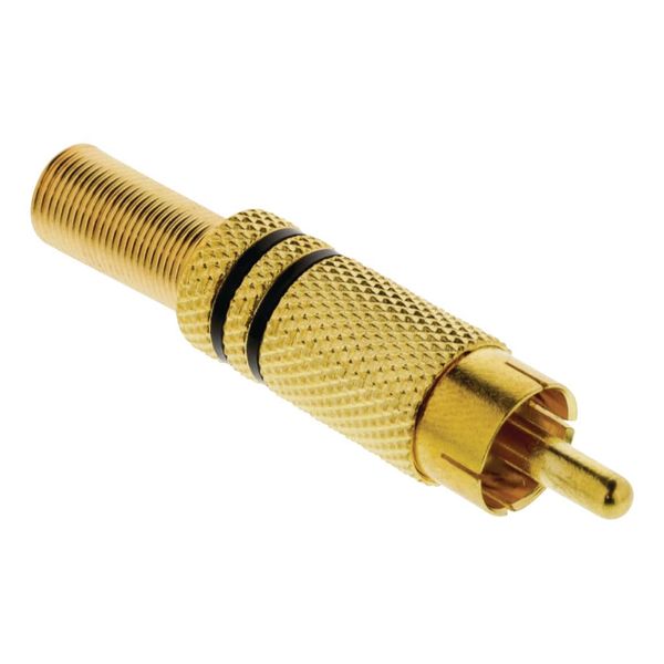 Valueline Connector RCA Male Metal Gold [VGAP24900B]