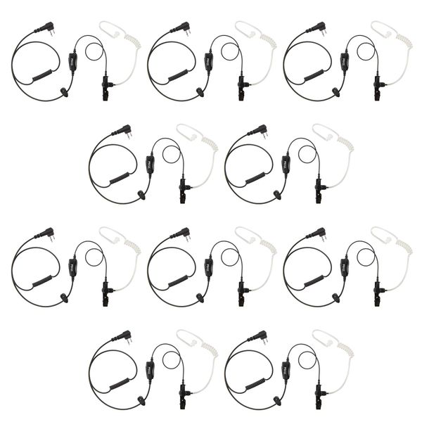 Arrowmax 10 Pack ASK0425-M1 1-Wire Surveillance Kit for Motorola CP200 RMU2080