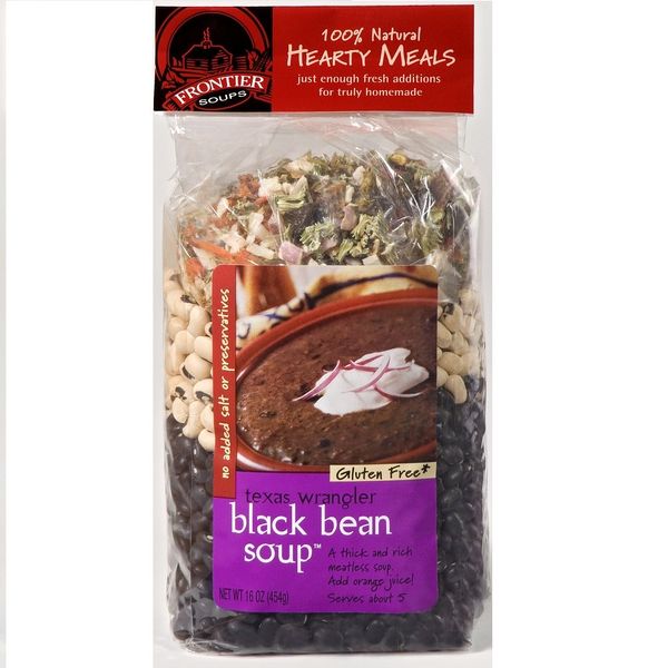 FRONTIER SOUPS Black Bean Soup Mix, 15 OZ