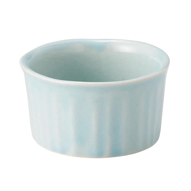 Santo 18617 Banko Ware Lamb Can Cocotte, M, 3.5 inches (9 cm), Mint (Light Blue) Made in Japan