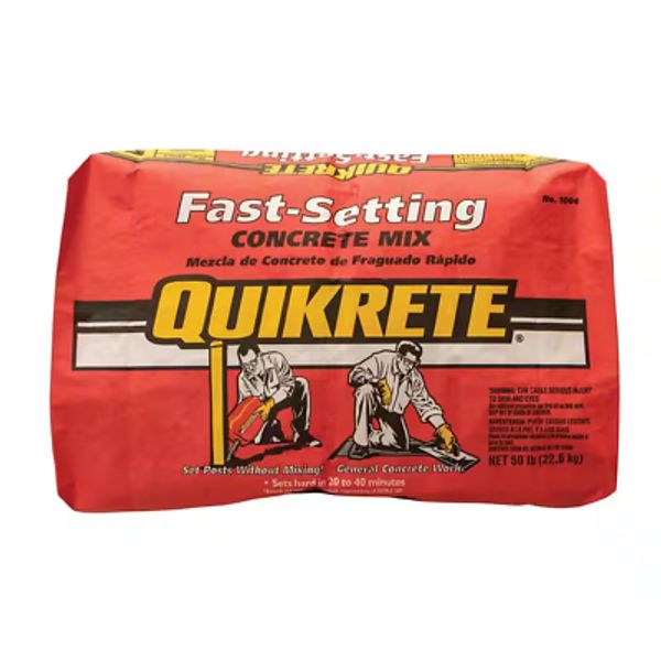 50 Lb. Fast-Setting Concrete Mix