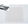 WENKO Abtropfmatte eckig 35x35cm, Transparent, Polyester