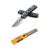 Benchmade 601-211 Tengu Flipper Knife Blade with Bench Stone
