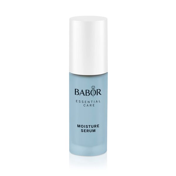 BABOR ESSENTIAL CARE Moisture Serum für jede Haut, Hyaluron Serum mit Aloe Vera zur Feuchtigkeitspflege für das Gesicht, Vegane Formel, 30 ml