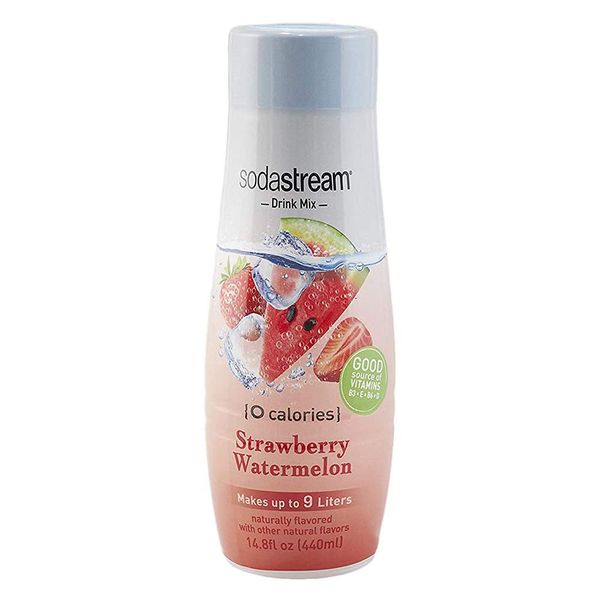 SodaStream Waters Zero Calorie Flavoring Syrup, Strawberry Watermelon, 14.8 Fl Oz