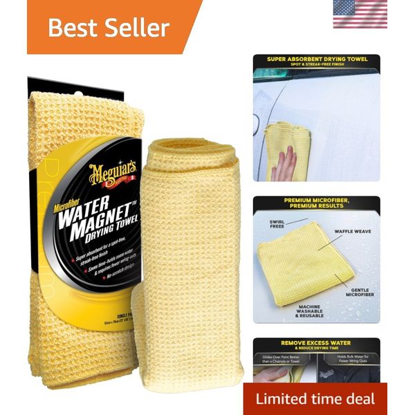 Mega Water Magnet Microfiber Towel - Spanning 22x30 Inches for Effortless Drying