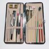 Earwax Cleaning Inhaler LED Spring Earpick Earpick Earwax Tweezers Vietnam Ear Cleaning Tool Set, Mint