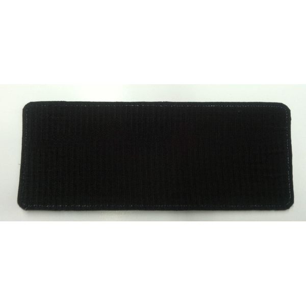 Special Patches for Velcro Patches for Uniform for A.S.O Embroidery Patch 1X5'' Hook ON Back White ON Black Model-Q-X988-107