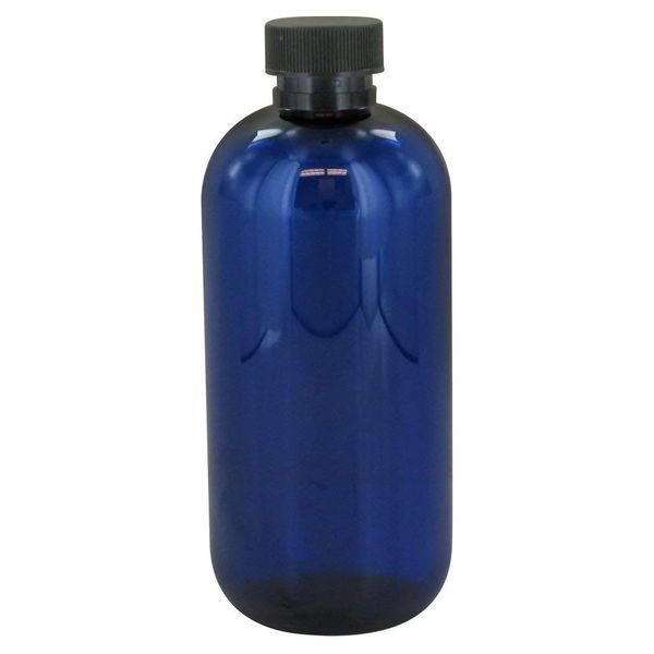 WYNDMERE NATURALS Blue Plastic Bottler With Cap 8oz, 1 EA