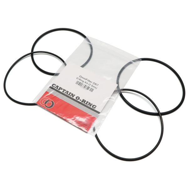 Omnifilter OK7 O-Ring Kit for BF6, BF7, BF35, BF36, BF36C, etc (2 sets, 4 pcs)