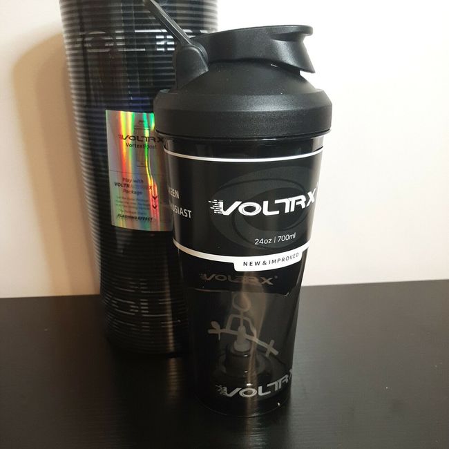 VOLTRX Premium Electric Protein Shaker Bottle, Made with Tritan - BPA Free  - 24 oz Vortex Portable Mixer Cup/USB Rechargeable Shaker Cups for Protein  Shakes 