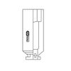 KS Tools 515.0945 1/2-Inch 12-Point Impact Socket, Long, 13 mm