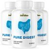 Pure Digest- Digestive Support- 3 Bottles- 180 Capsules