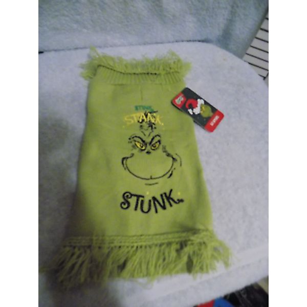 The Grinch Who Stole X-Mas Cat Sweater Size Small See Measurements