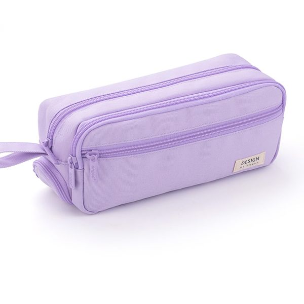 ONCCI Federmäppchen Teenager Federtaschen Stifttasche Mädchen Mäppchen Pencil Case Organizer Etui Stifte für Schule & Büro (Lila)