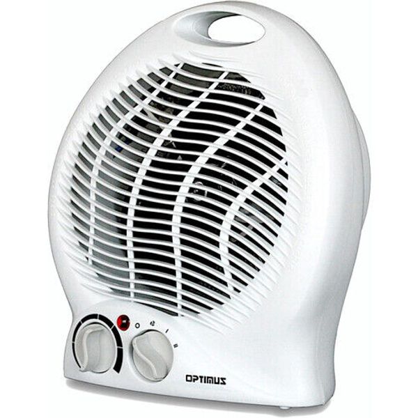 Optimus H-1322 Portable Fan Heater with Thermostat