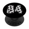 Soccer Player Number 84 Eighty-four Soccer Birthday PopSockets Standard PopGrip
