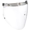 JAMTECH JAPAN CPSB-01 72JAM Helmet Shield, Retractable 3D Competition Shield (Solid Clear)