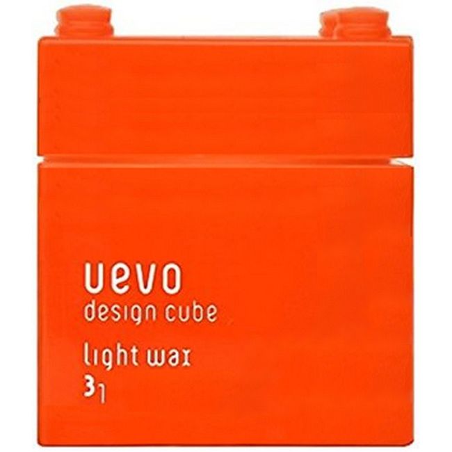 uevo Design Cube Light Wax, 2.8 oz (80 g), Hair Wax, 2.8 oz (80 g) (x 80)