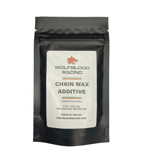Wolfblood Racing WBR PTFE and WS2 Cycle Chain Wax additive